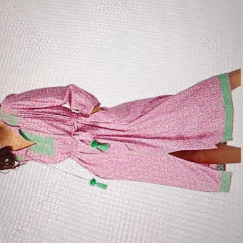 J. Crew NWT Tunic Dress in Pink Vines Size Small